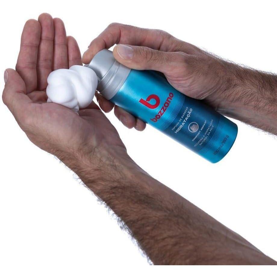 Espuma Barbear Bozzano Hidratação 193g