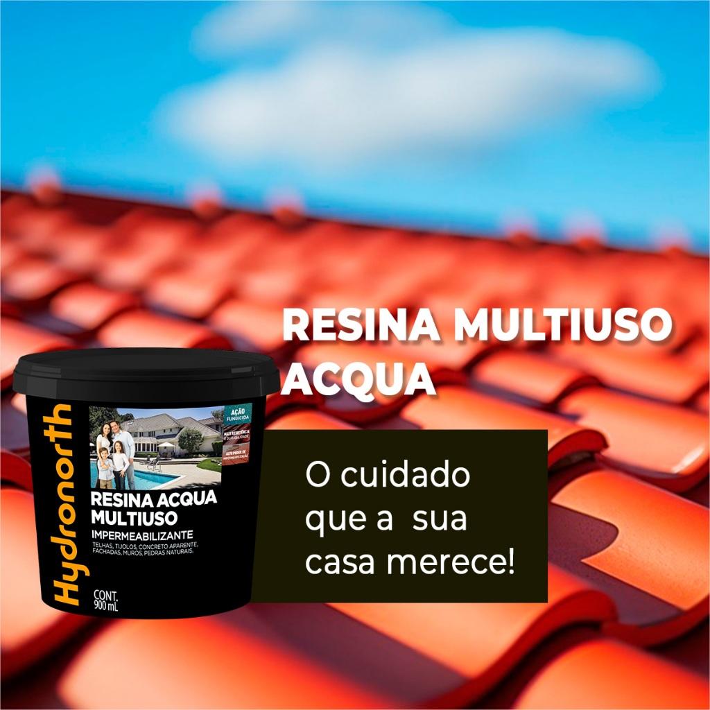 Resina Acrílica Impermezbilizante Base Agua Hydronorth 900ml Multiuso