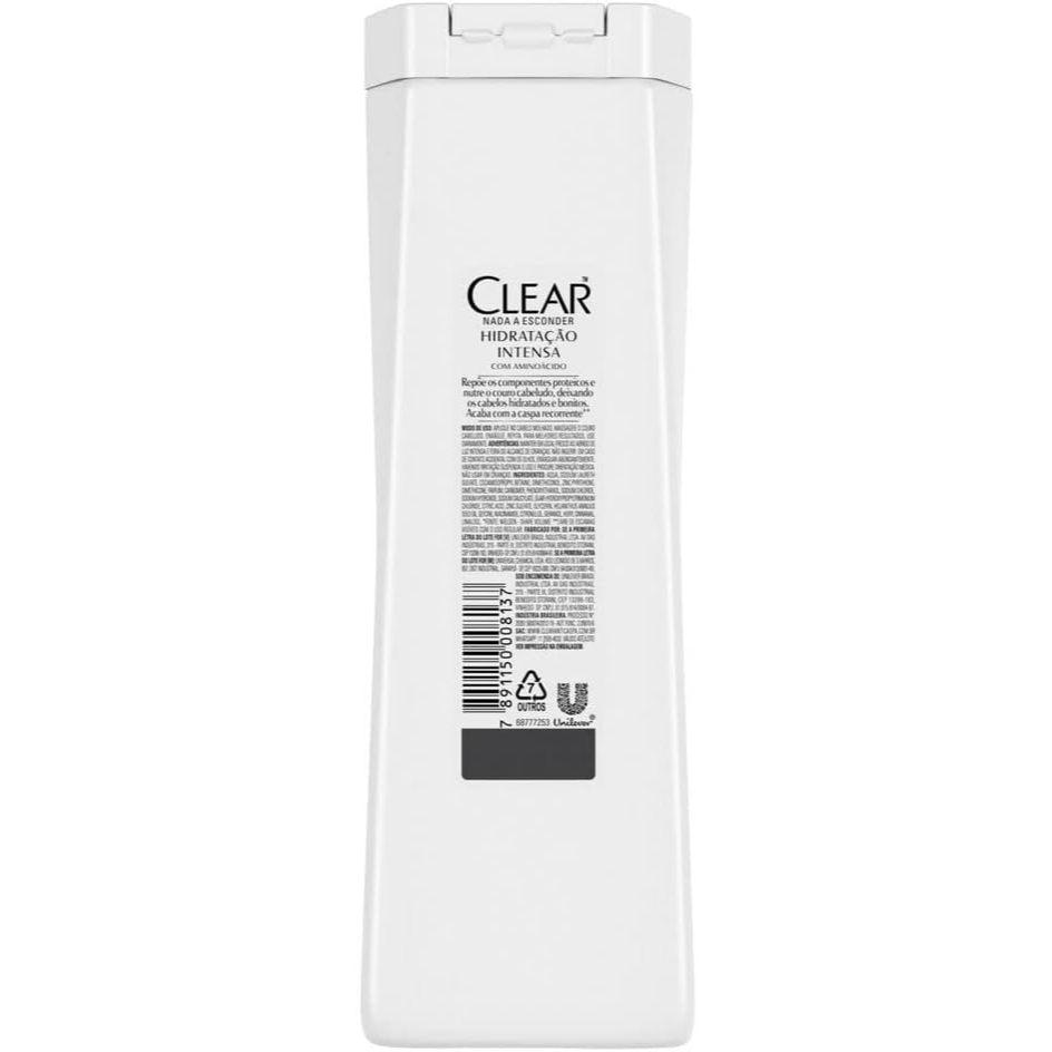 Shampoo Clear Women Anticaspa Hidrat Int 400ml
