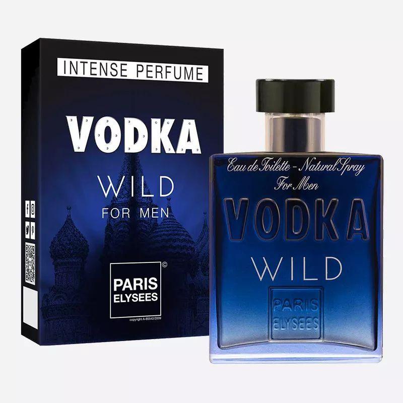 Perfume Vodka Wild Paris Elysees 100ml Paris Elysees Original Masculino Perfume