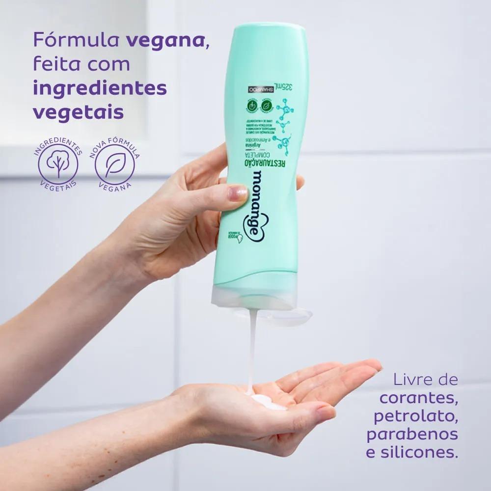 Shampoo Monange Restauração Completa 325ml