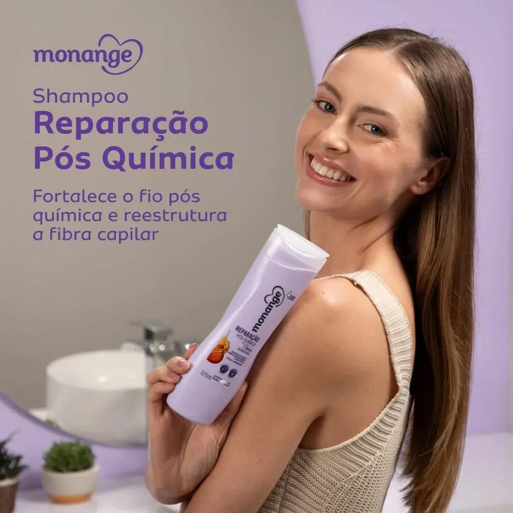 Shampoo Monange Química Sem Drama 325ml