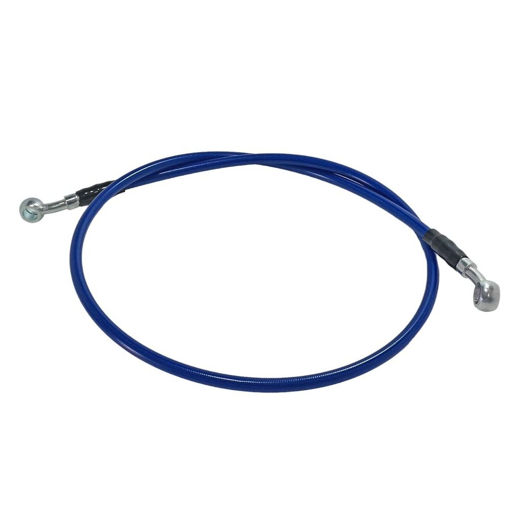 Flexível Freio Aeroquip 80cm Moto Universal Malha De Aço