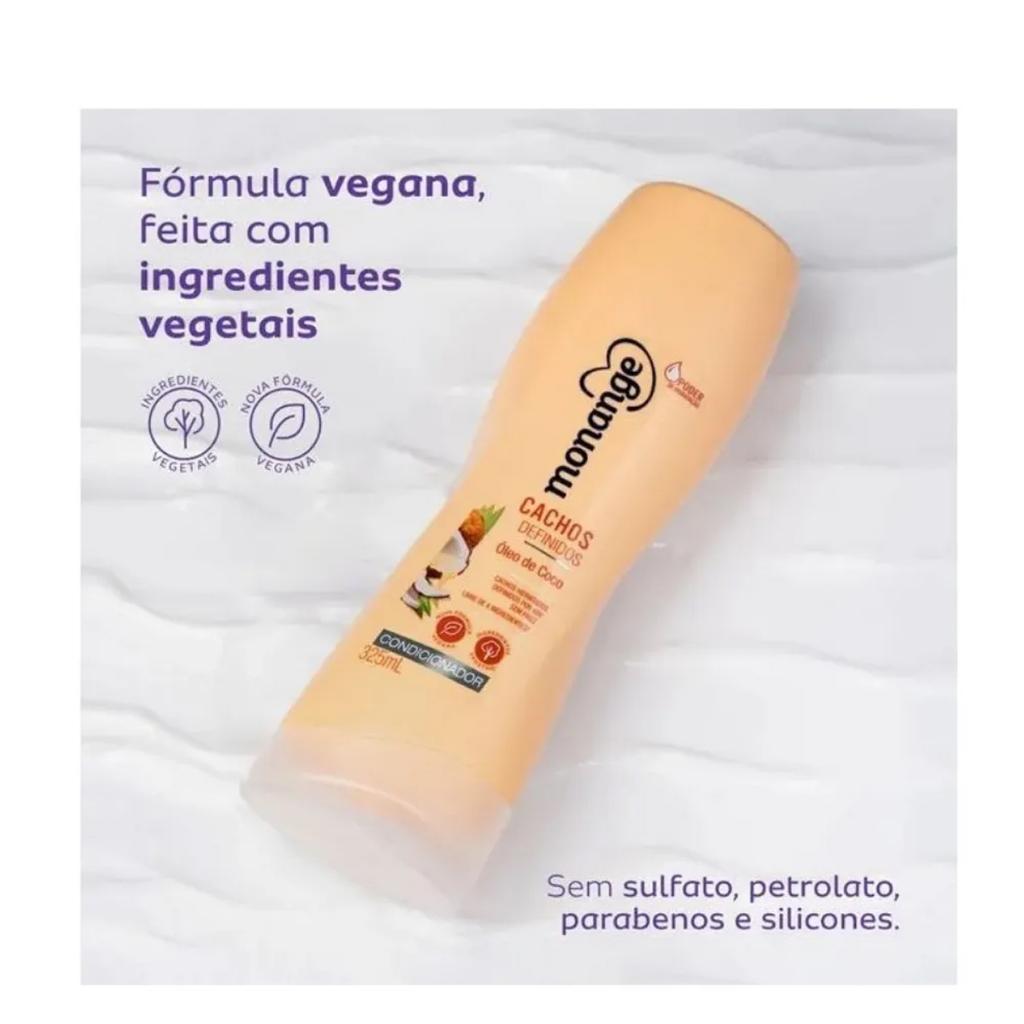 Condicionador Monange Cachos Definidos 325ml