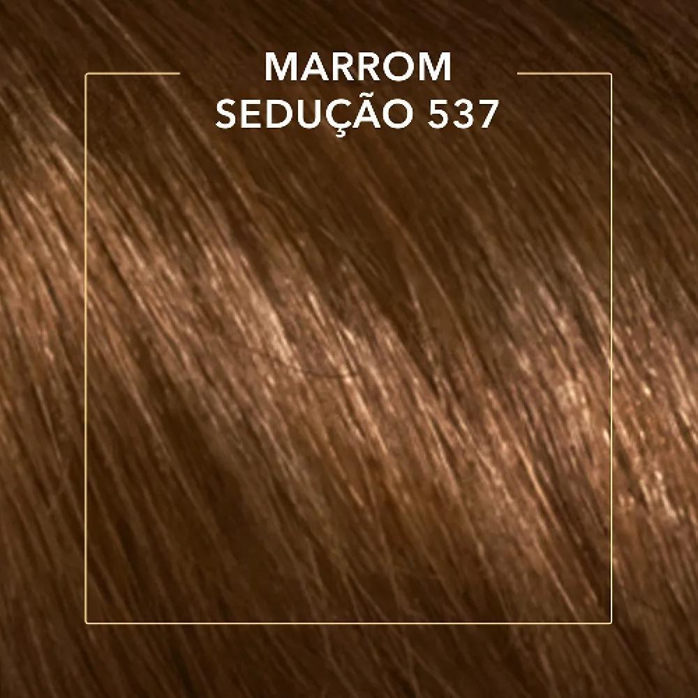 Tintura De Cabelo Koleston Cor 537 Marrom Sedução