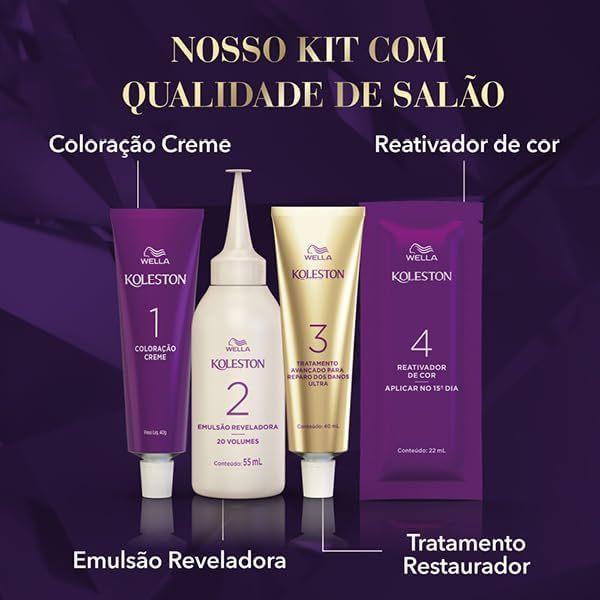 Tintura De Cabelo Koleston Cor 6646 Cereja