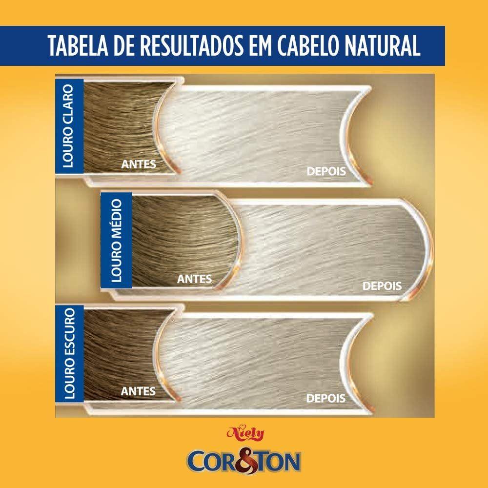Tinta De Cabelo Cor Ton Niely Mini 12.111 Louro Super Platinado