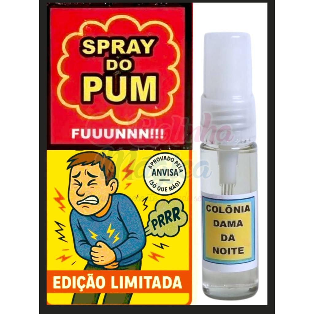 Spray Do Pum Super Forte 15 Ml Pegadinha Peido Fedido Trollagem Amigo Da Onça Brincadeira Engraçado