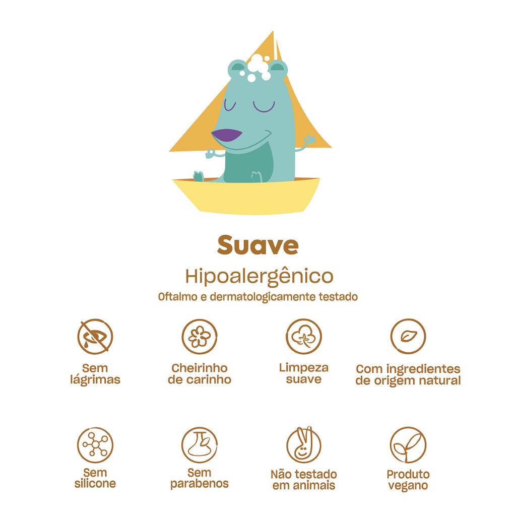 Sabonete Em Barra Infantil Baruel Baby Suave Com 70g