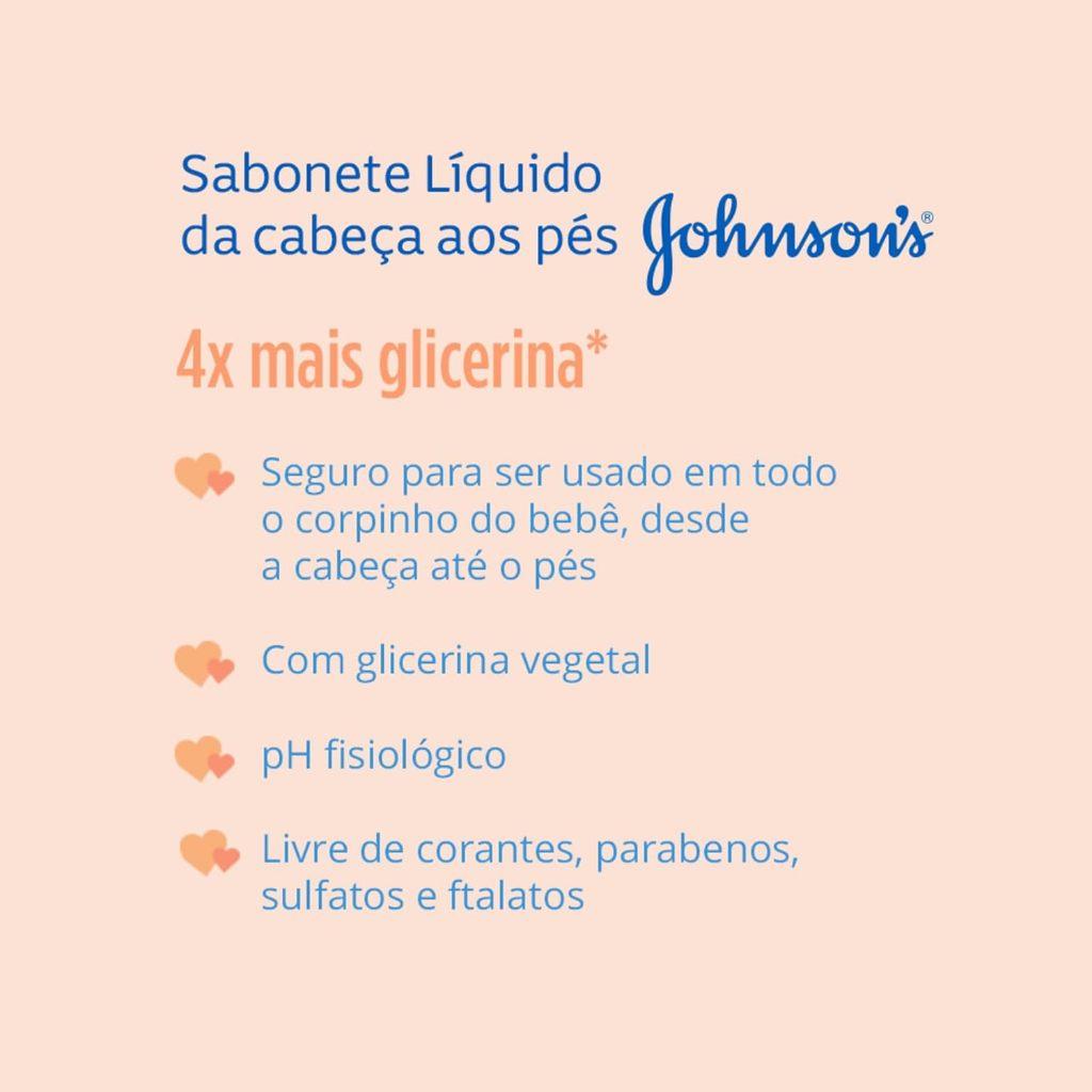 Sabonete Liquido Johnson S Baby Cab Aos Pés 400ml