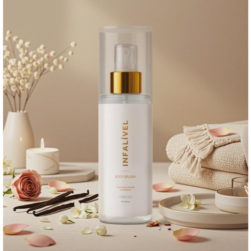 Body Splash Feminino Infalivel 200ml - Primacial Perfume Floral