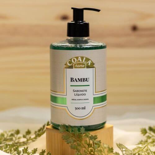 Kit 3 Unidades Sabonete Líquido Bambu 500 Ml