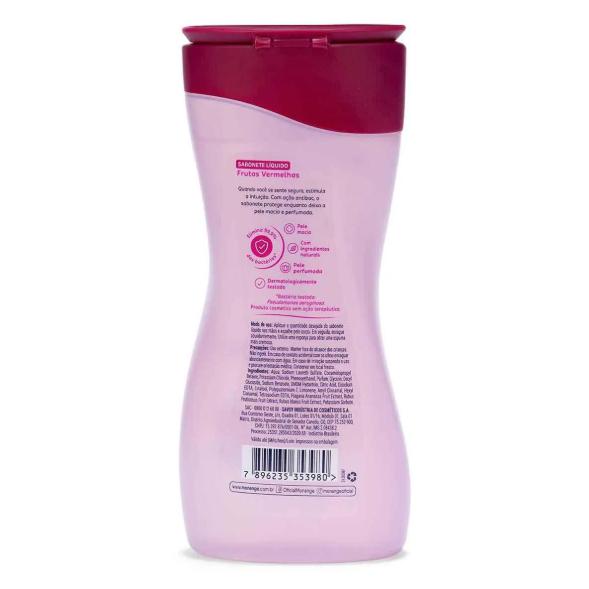 Sabonete Líquido Monange Frutas Vermelhas 240ml