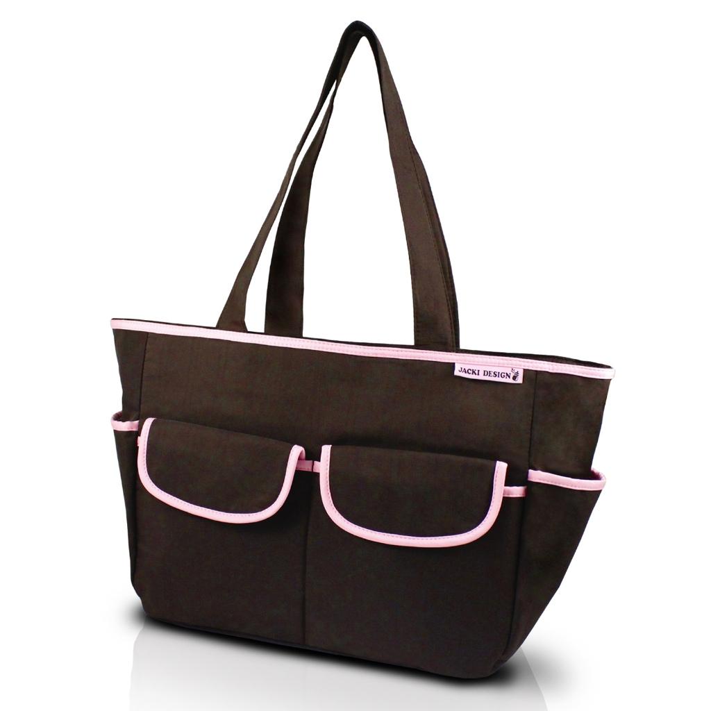 Bolsa Maternidade Bebê Feminina Grande Com Divisórias Jacki Design