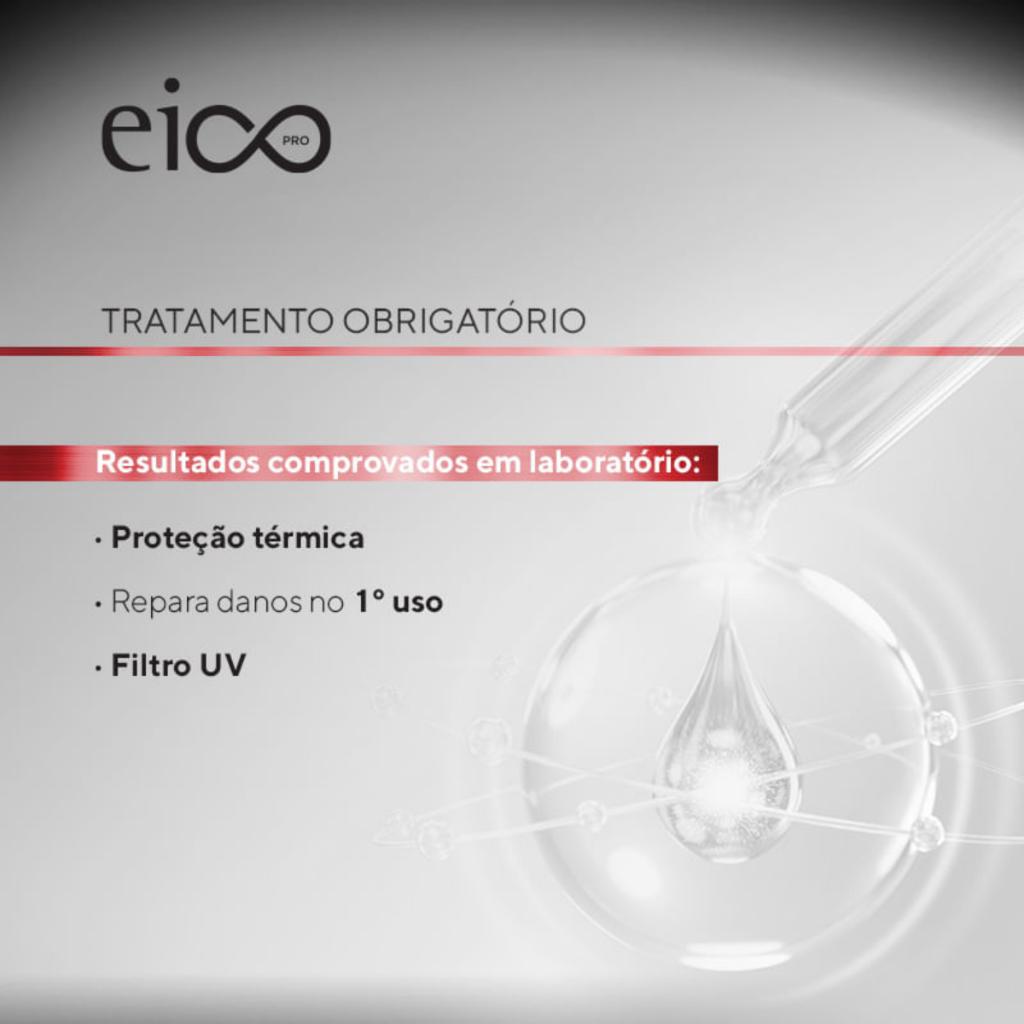 Eico PRO Spray Fluido Leave-in Tratamento Obrigatório Liso Mágico Cachos Força E Crescimento Booster