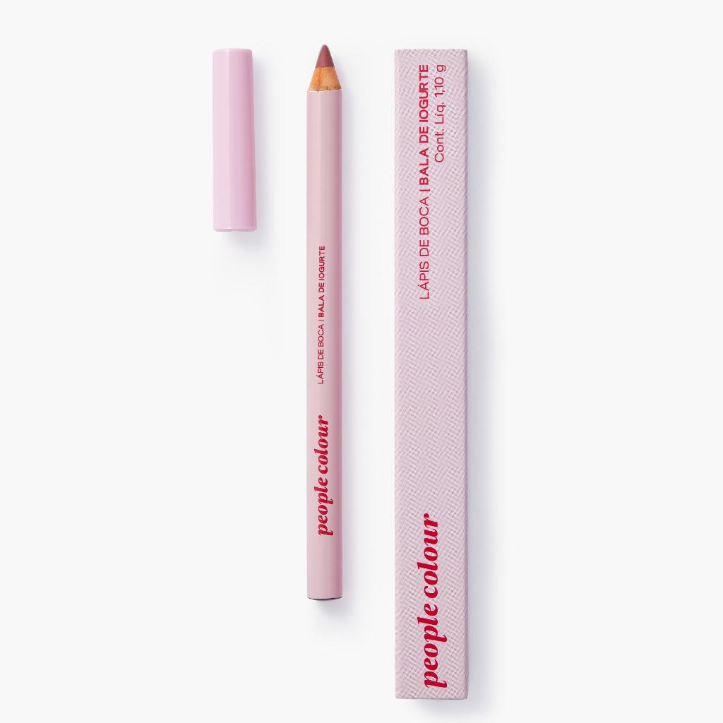 Lápis Labial Cor Bala De Iogurte Soft Matte Rosa Suave Vegano Hidratante Aveludado Simple Organic