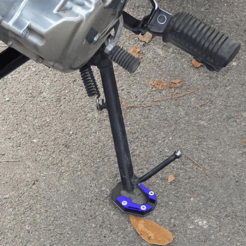 Protetor Esportivo Descanso Lateral Para Moto - Anti-derrapante Extensor De Pés