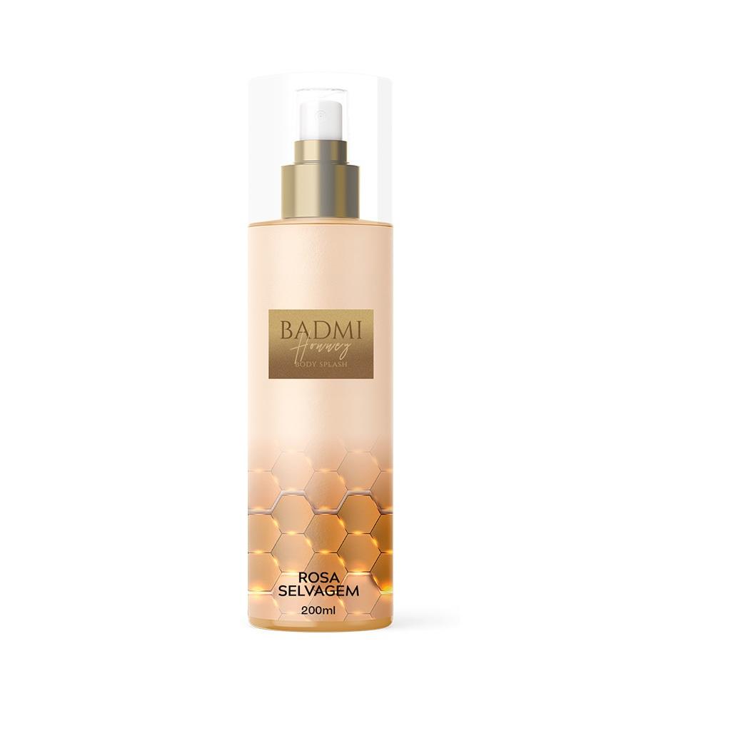 Body Splash Honey Badmi - Rosa Selvagem Collab Mc Mirella