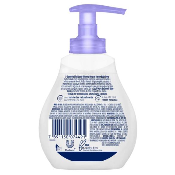 Sabonete Líquido Baby Dove Hidratação Relaxante 200ml