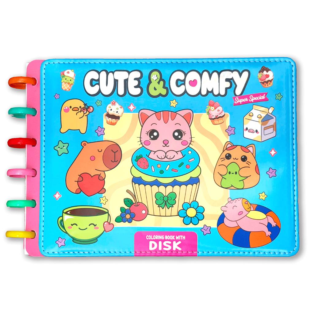 Cute Comfy Super Special - Edição 19 - Livro De Colorir Adulto - Encadernação Com Disco