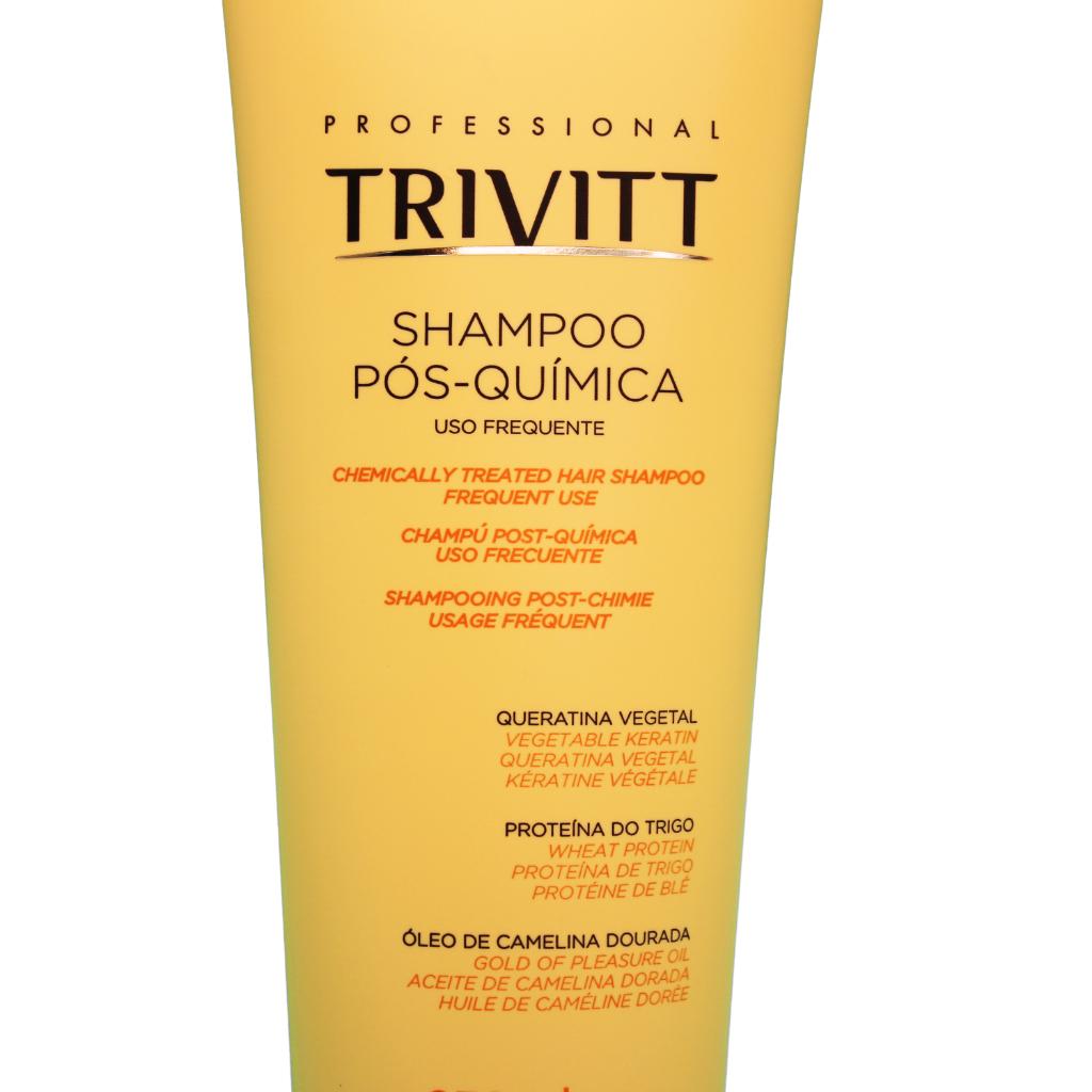 Shampoo Pós-química Itallian Trivitt Uso Frequente 250 Ml