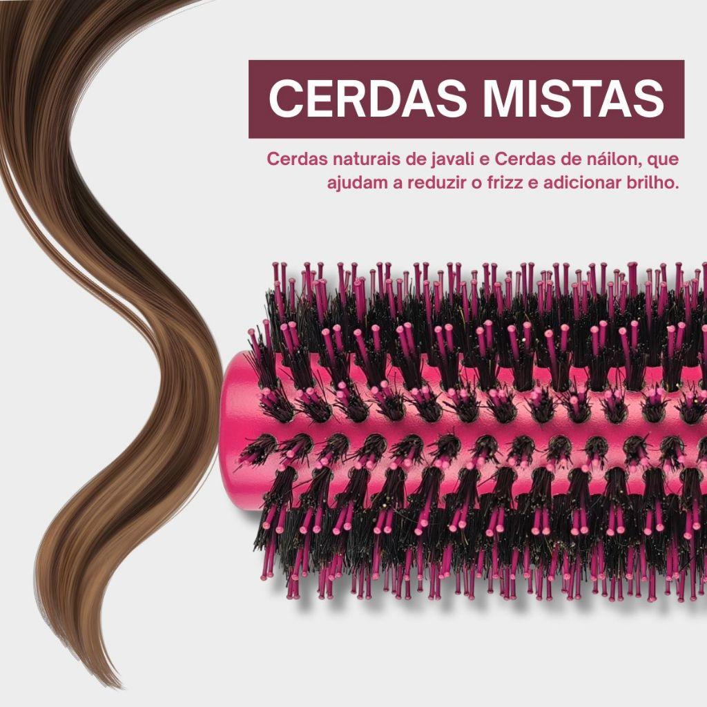 Escova De Cabelo Thermal Ceramic Classic Profissional 60mm