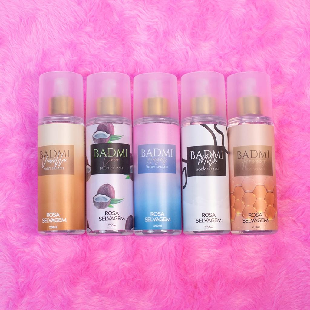 Rosa Selvagem Collab Mc Mirella - Body Splashes Badmi
