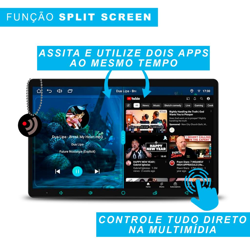 Streaming Box PLUS Nova Versão 64gb+128gb Sd Aplicativos Netflix Youtube Gps Android Ios Faaftech