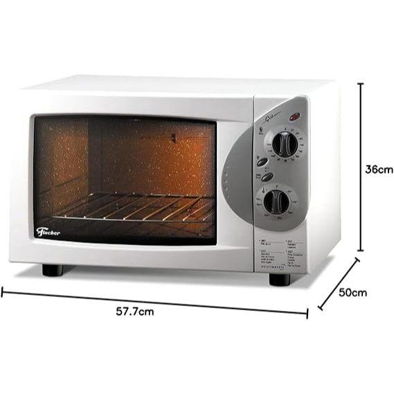 Forno Elétrico De Bancada Fischer Grill 44 Litros Branco 127