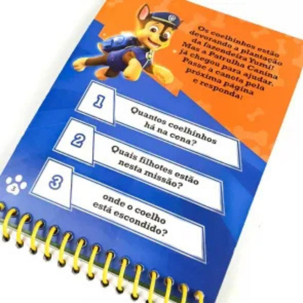 Aquabook Patrulha Canina Livro Para Colorir Com Água Os Filhotes Salvam O Dia