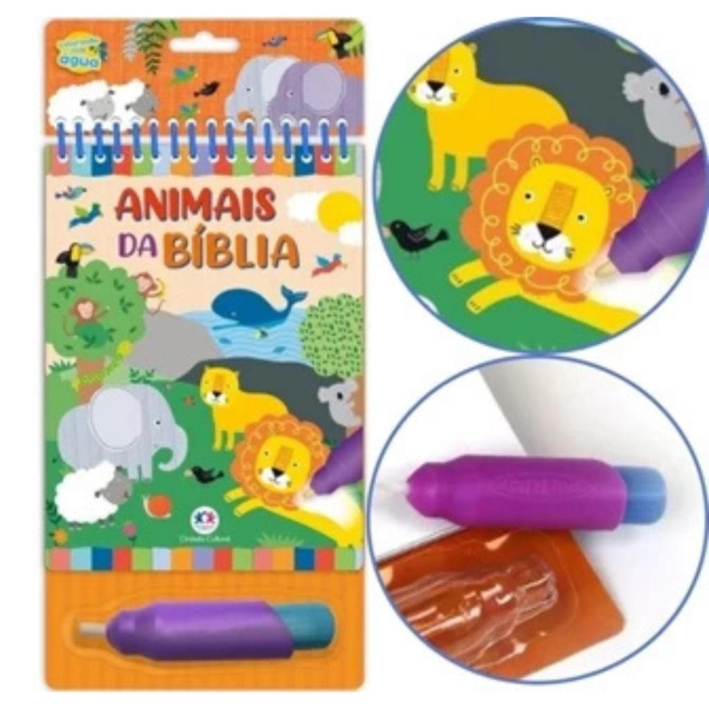 Aquabook Animais Da Bíblia