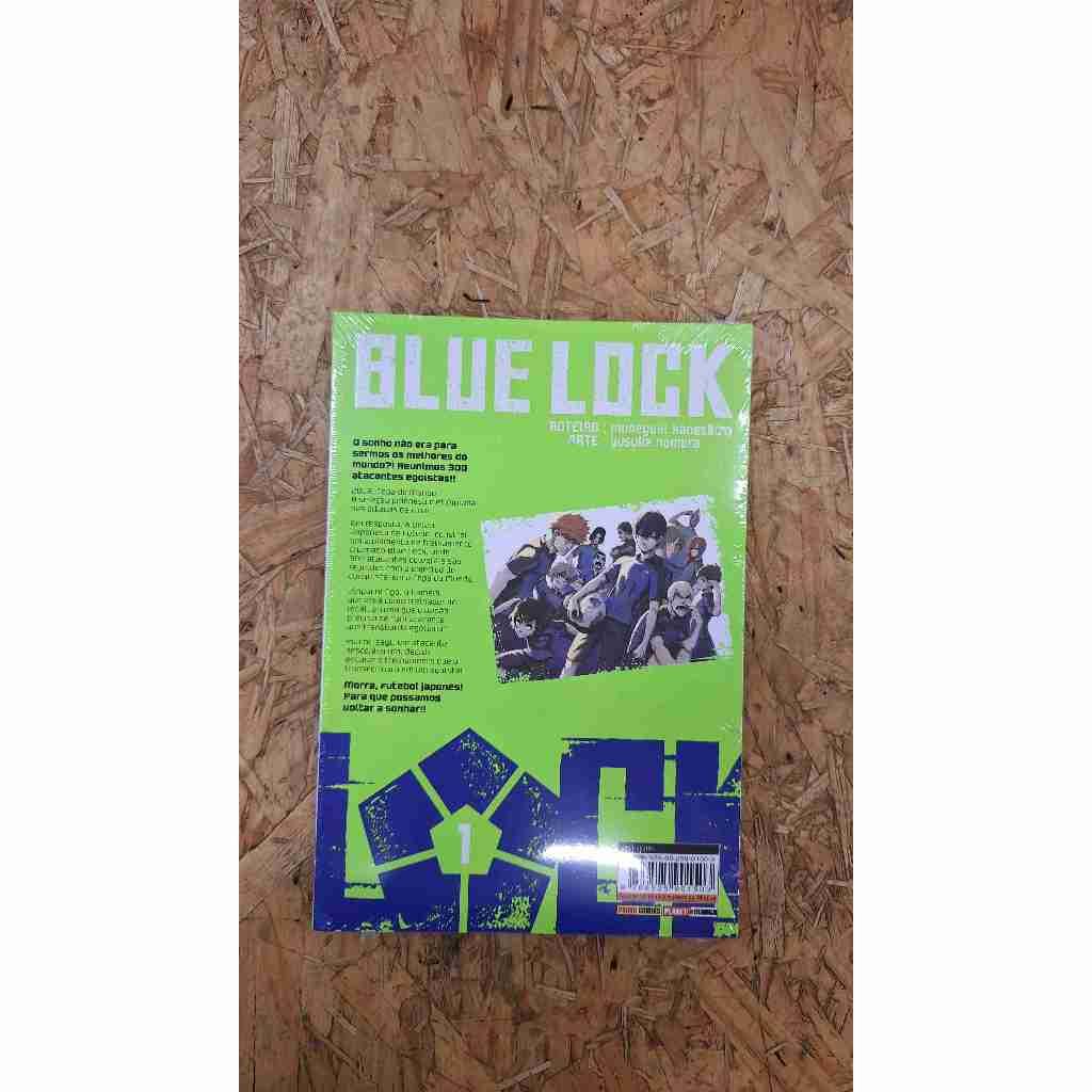 Mangá - Blue Lock - 01 - Novo/lacrado