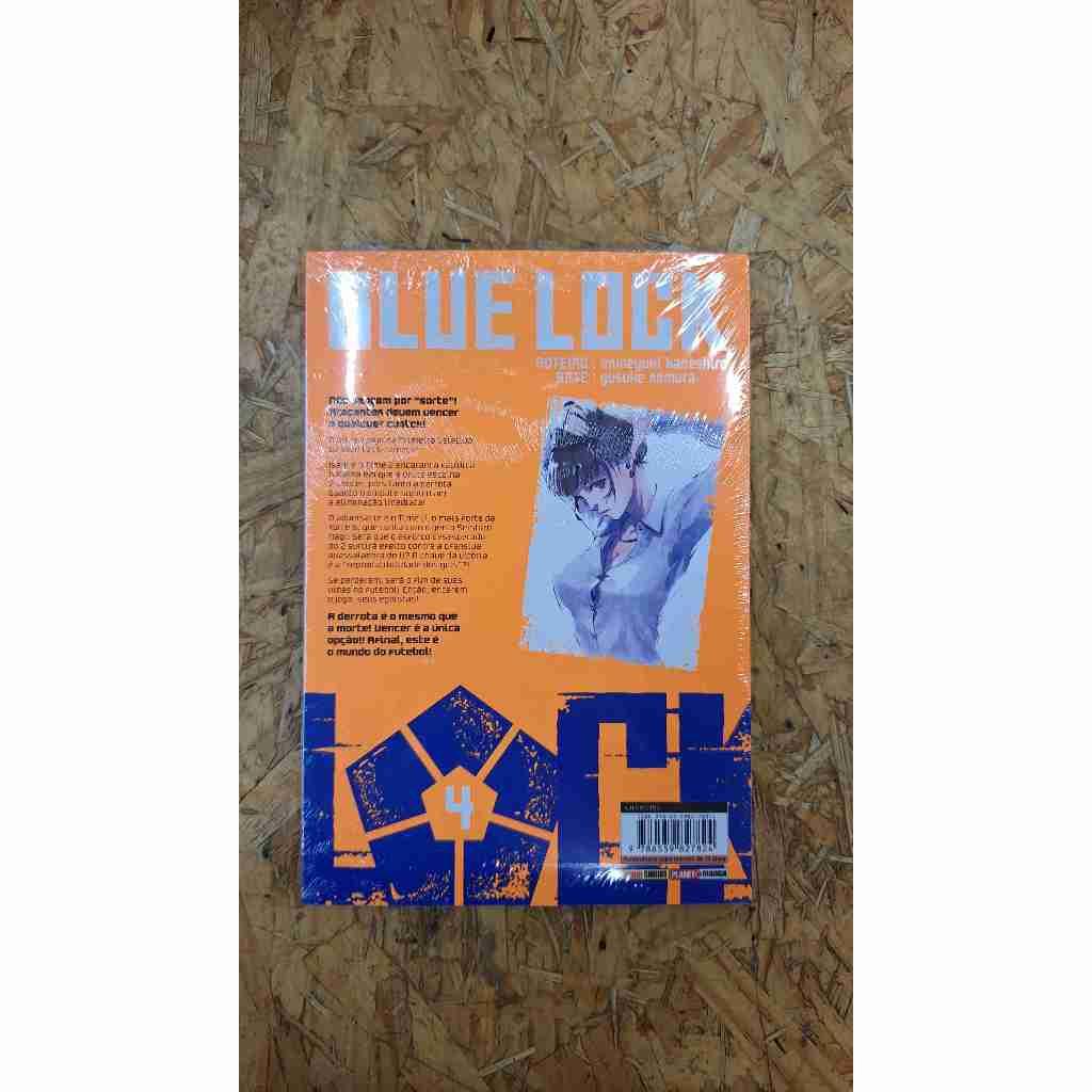 Mangá - Blue Lock - 04 - Novo/lacrado