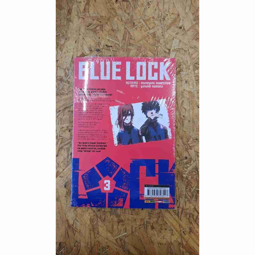 Mangá - Blue Lock - 03 - Novo/lacrado