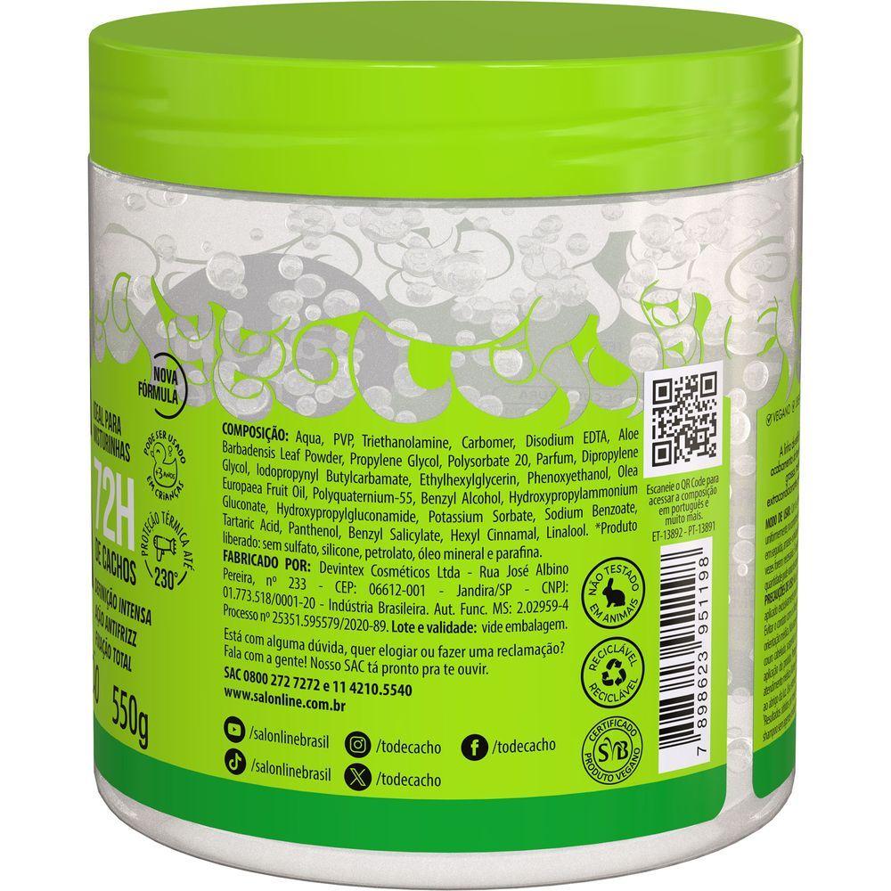 Gelatina Salon Line Não Sai Da Minha Cabeça #todecacho 550g