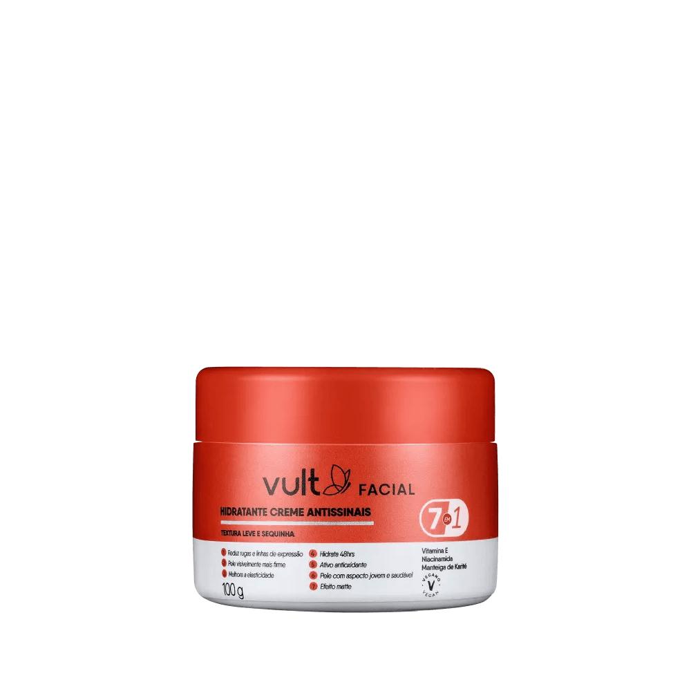 Creme Hidratante Facial Vult Antissinais 100g