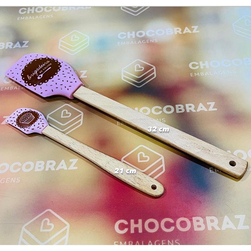 Conjunto 2 Espátulas Para Brigadeiro De Colher Tok Stok Off