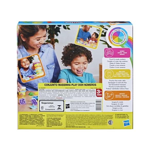 Massinha Play-doh Números - Hasbro E8533