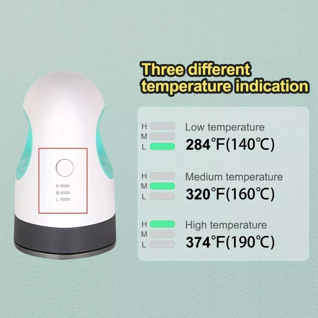 Mini Prensa Térmica Simples Máquina De Engomar Para Sacos De Roupas Verde Mecolour