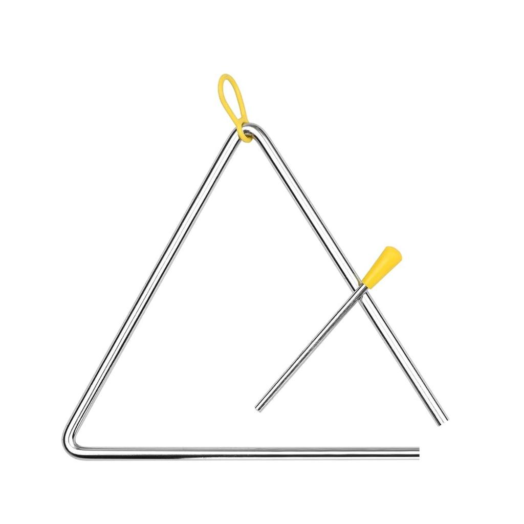 Triângulo Musical Profissional - TR10 - Para Forró Baião Xote Cromado 25cm