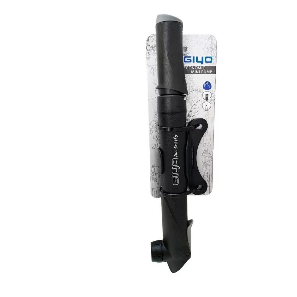 Bomba De Ar P/bicicleta Mini Pump Gp47l Giyo Schrader/presta Compacta Trava Anti Vasamento