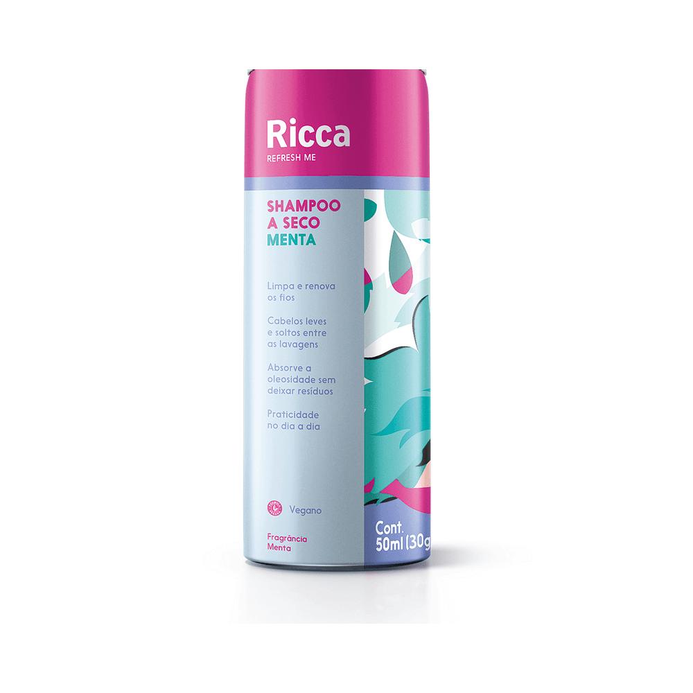 Shampoo A Seco Ricca Menta 50ml