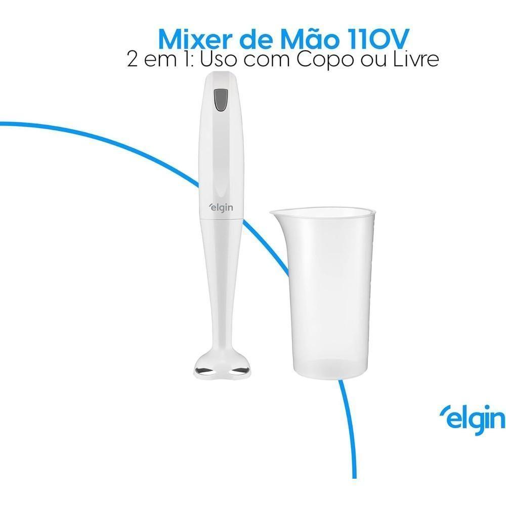 Mixer Elgin De Mão 200W Compacto Branco