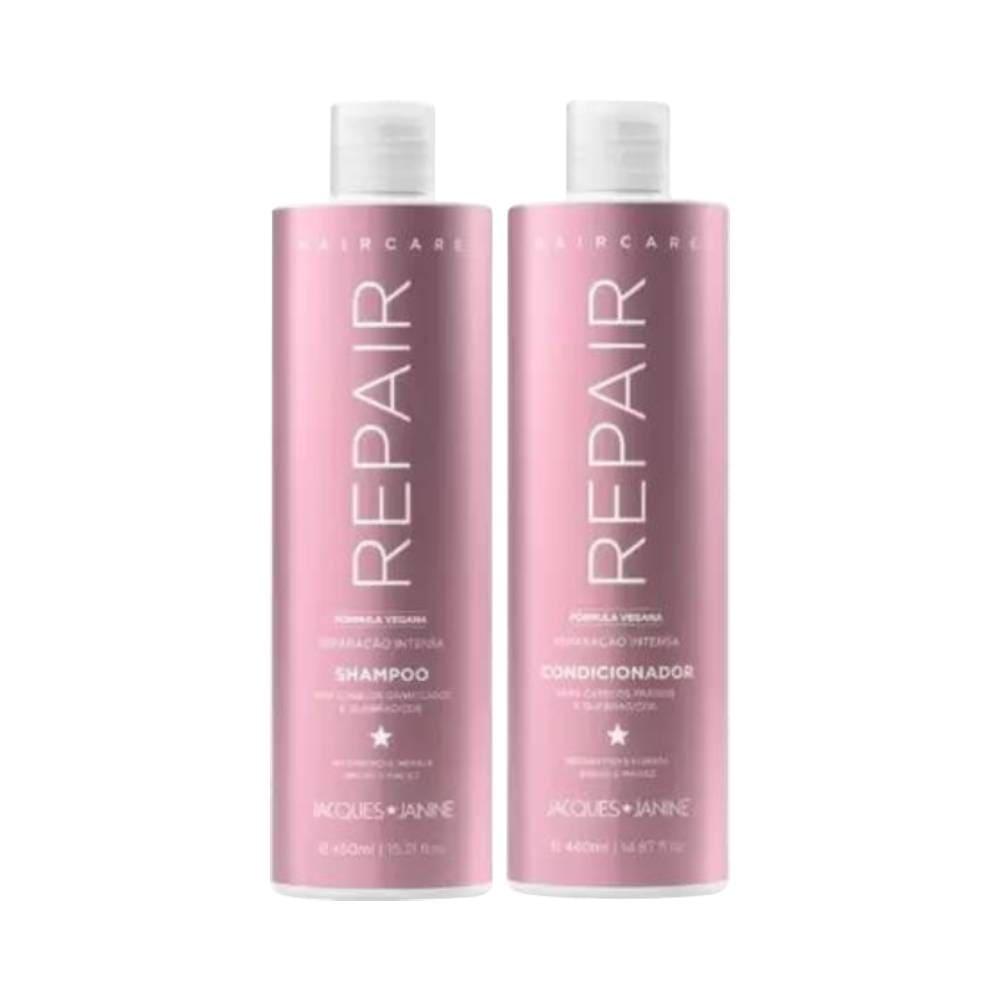Kit Jacques Janine Hair Care Repair Shampoo 450ml + Condicionador 440ml