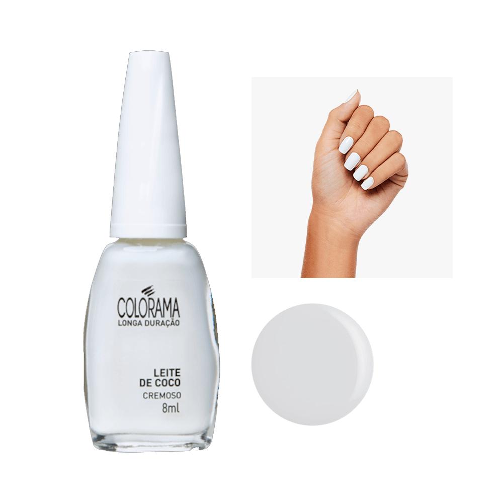Esmalte Colorama Cremoso Leite De Coco