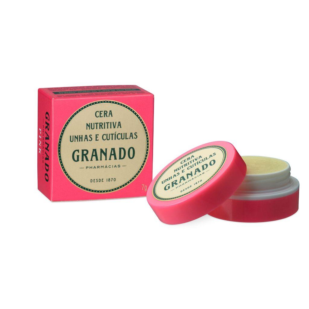 Cera Nutritiva Para Unhas E Cutículas Granado Pink 7g