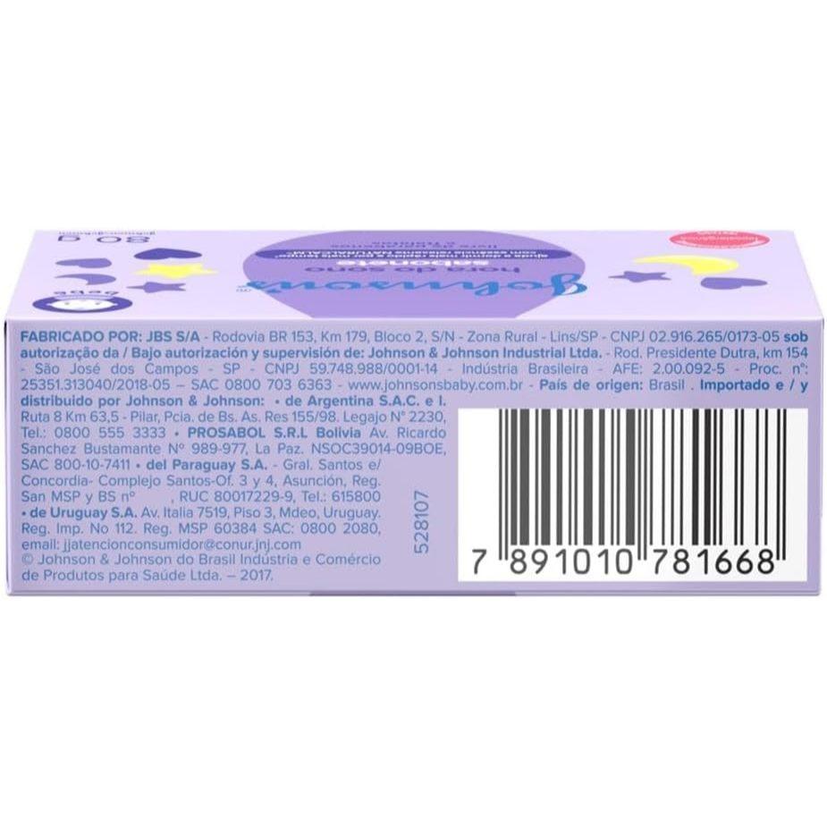 Sabonete Em Barra Johnson S Baby Hora Do Sono 80g