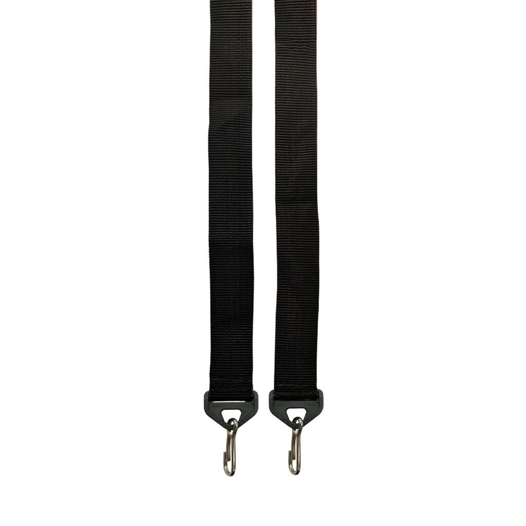 Bandoleira Preta Logo Rossi Sem Regulagem 80cm - Rossi