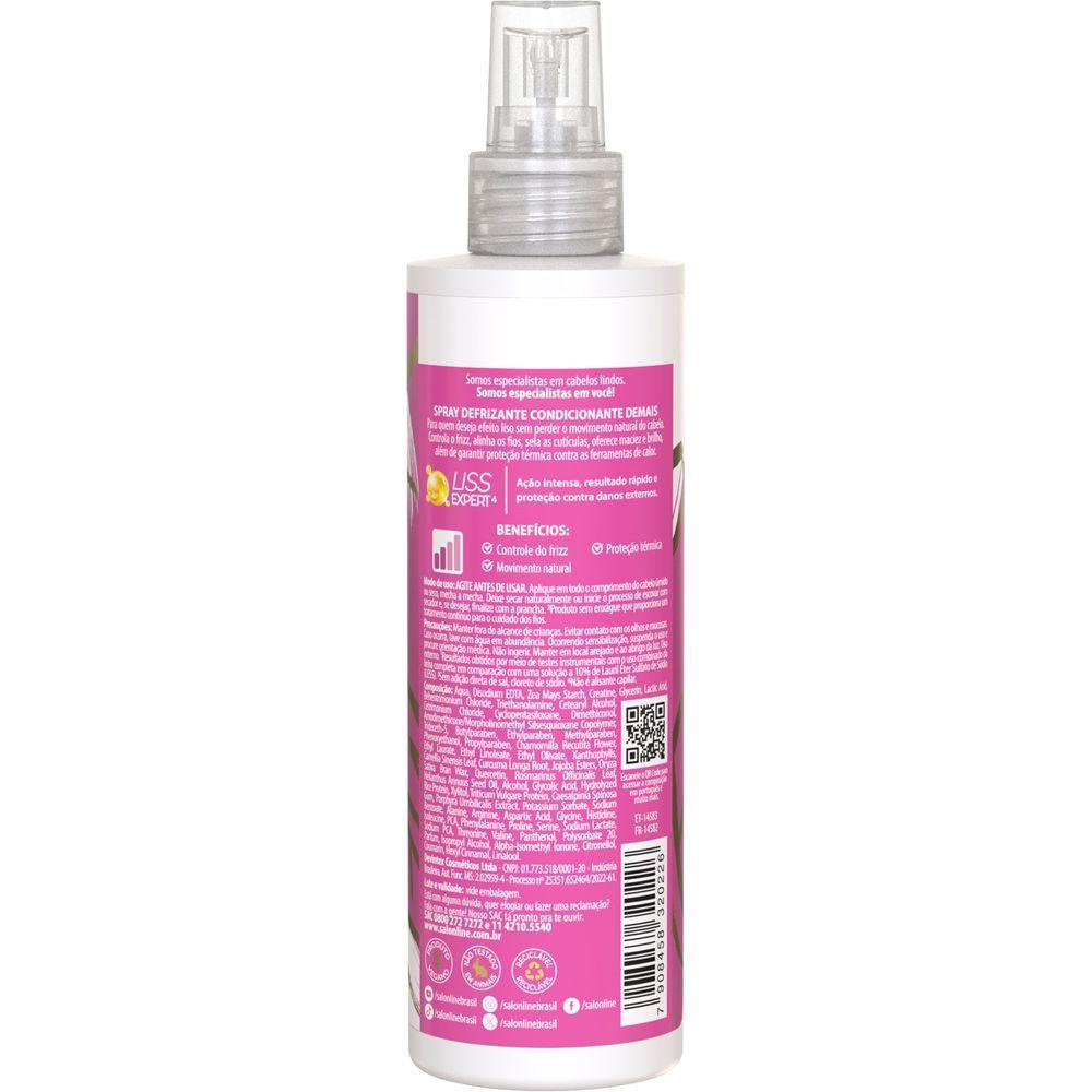 Meu Liso Demais Defrizante Spray Protetor Térmico 240ml