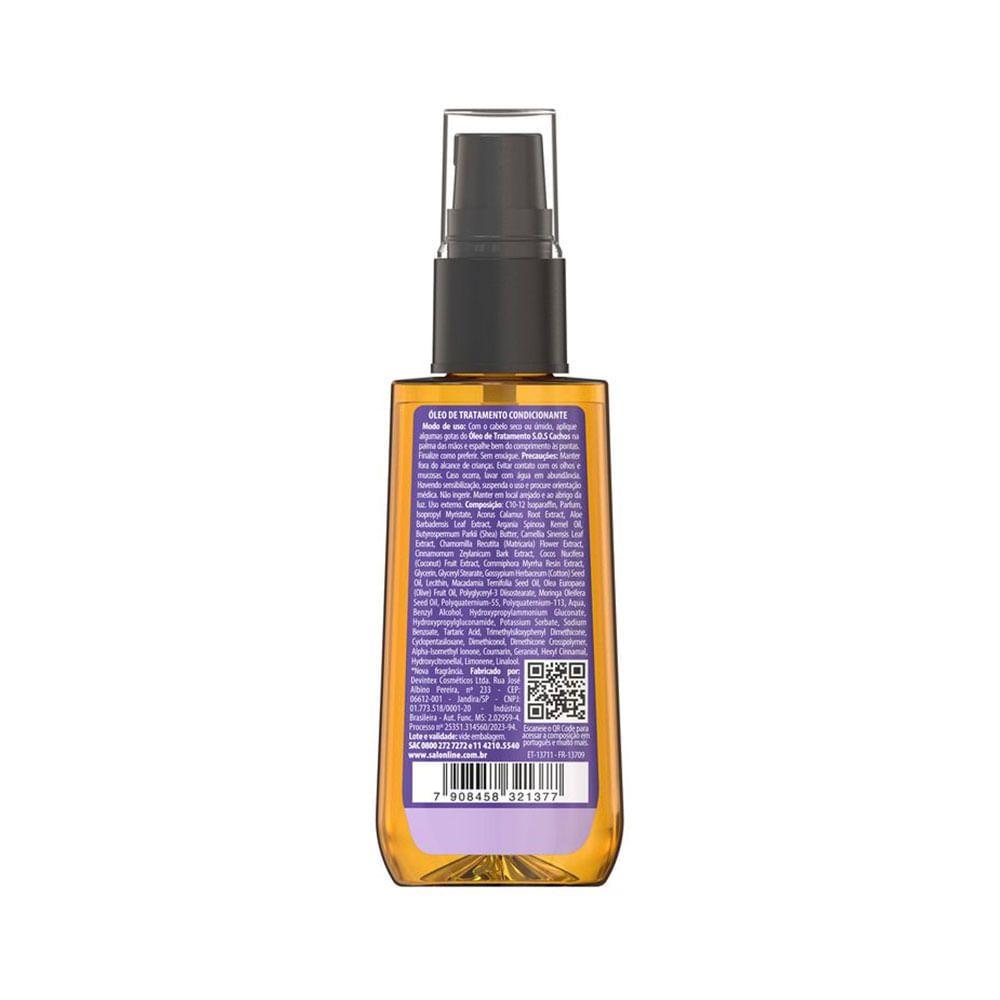 Óleo De Tratamento Salon Line Sos Cachos Super Óleos 42ml